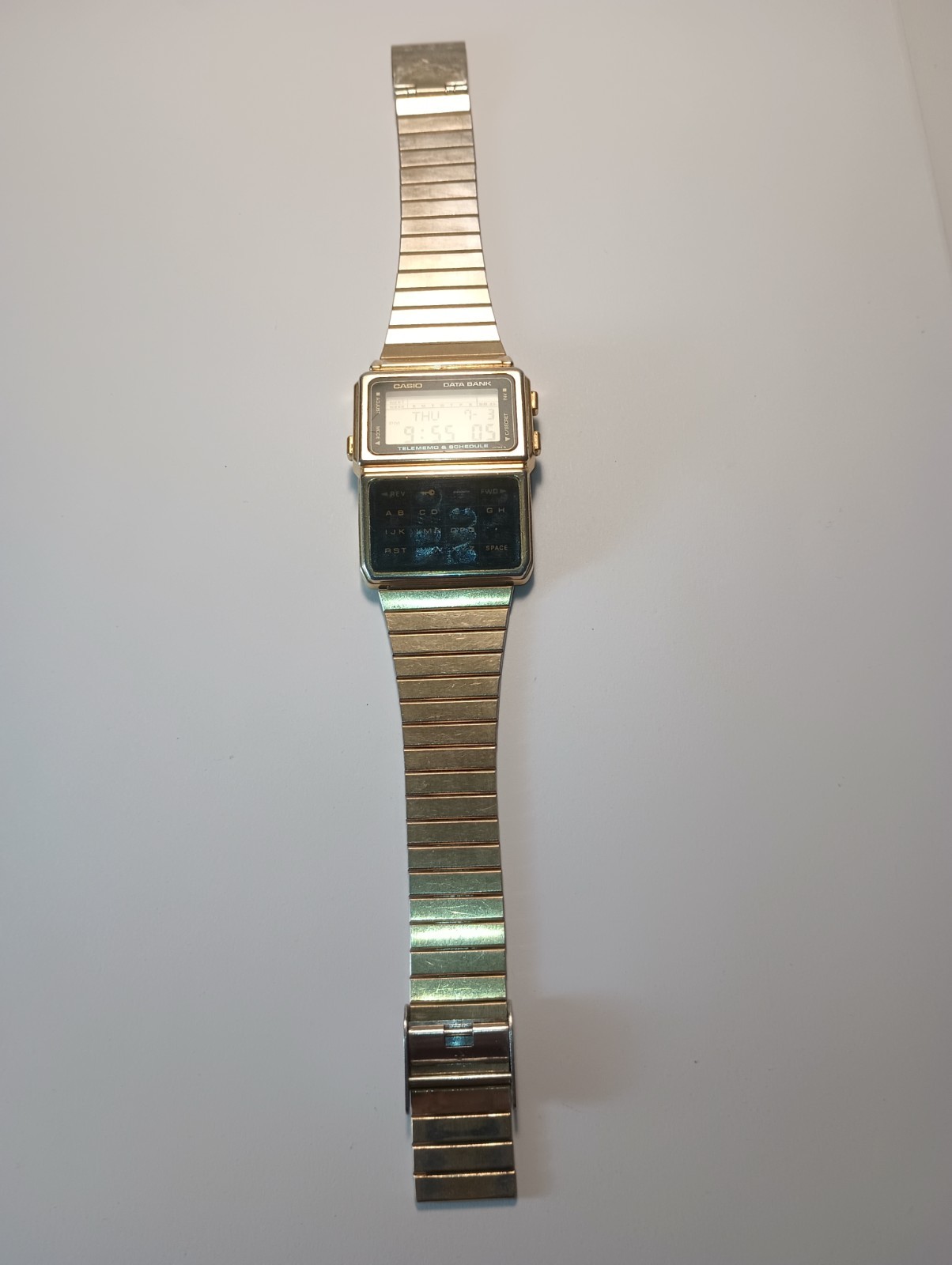 Vintage Casio DBC-600G Data Bank Calculator Watch – Module 563 (Rare, Japan M)
