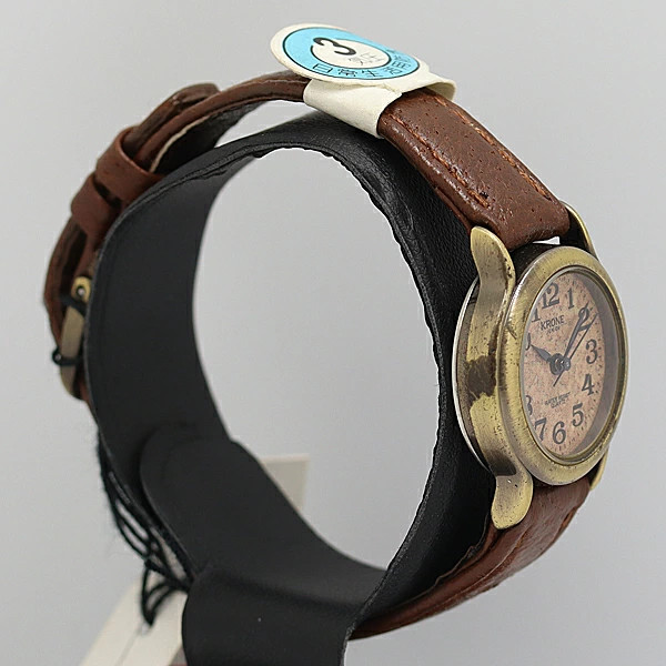 Working Klone Junior QZ Brown Dial Ladies Watch 2000000 NSK KZK ABC21674
