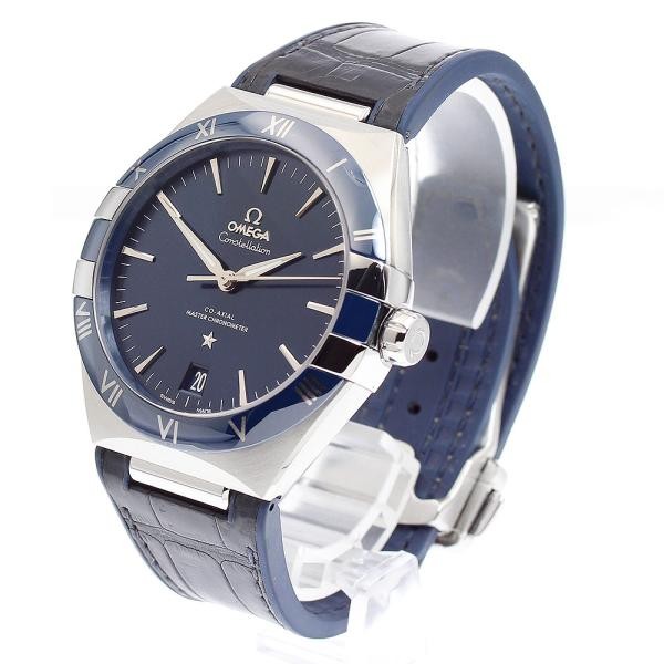 OMEGA Constellation 131.33.41.21.03.001 41mm SS Navy Dial Automatic Watch #C3445