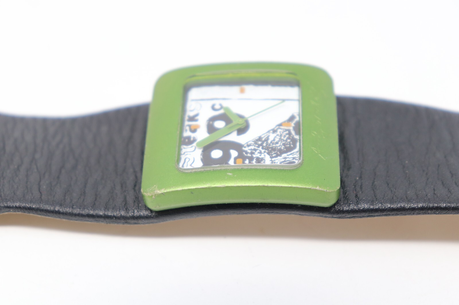 Rare Andy Warhol Pop Collection #15 Arm Watch Banana Steak 99 Cents Leather Art