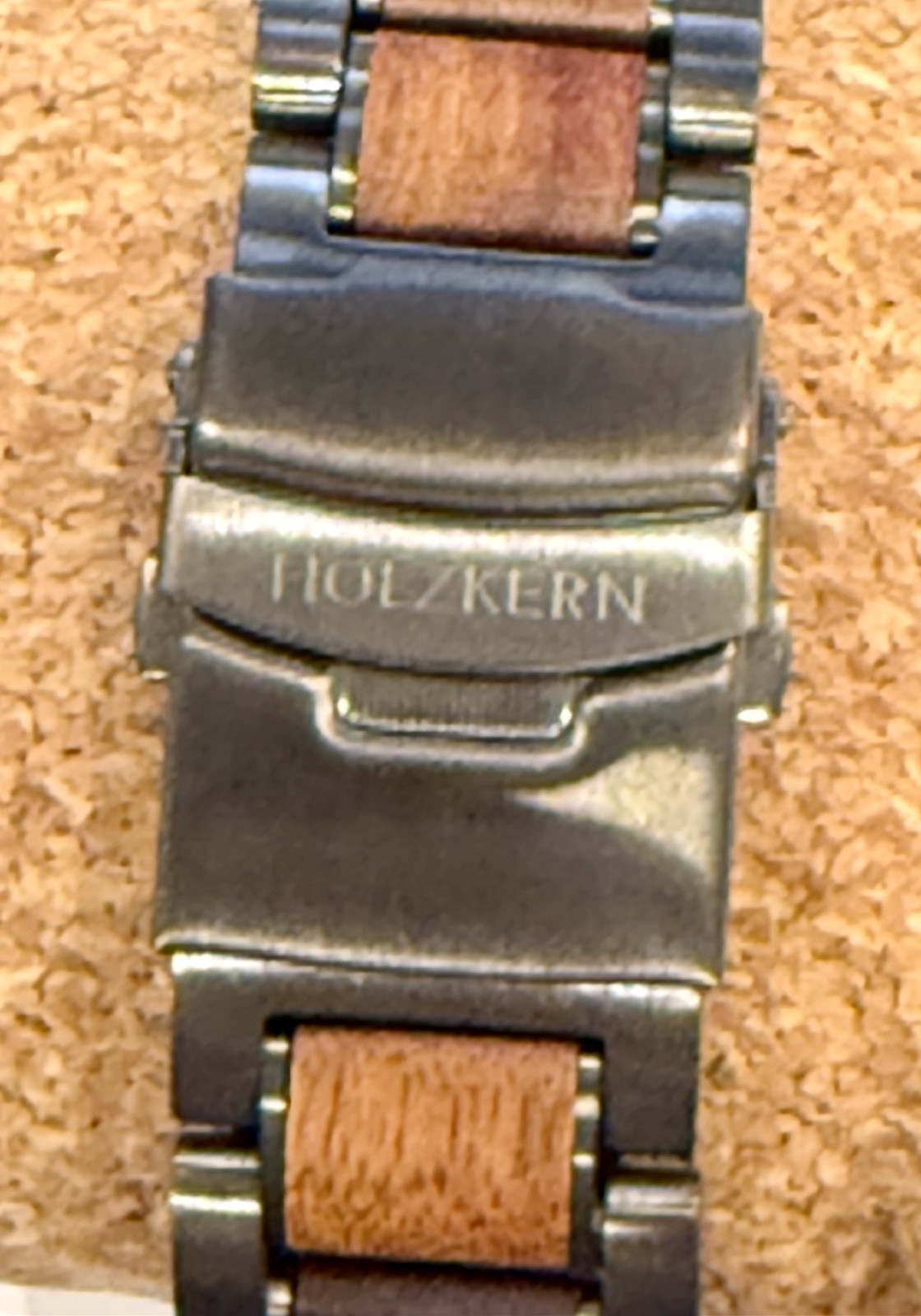 Holzkern Dolni Automatic Mens Watch Wood and Gunmetal