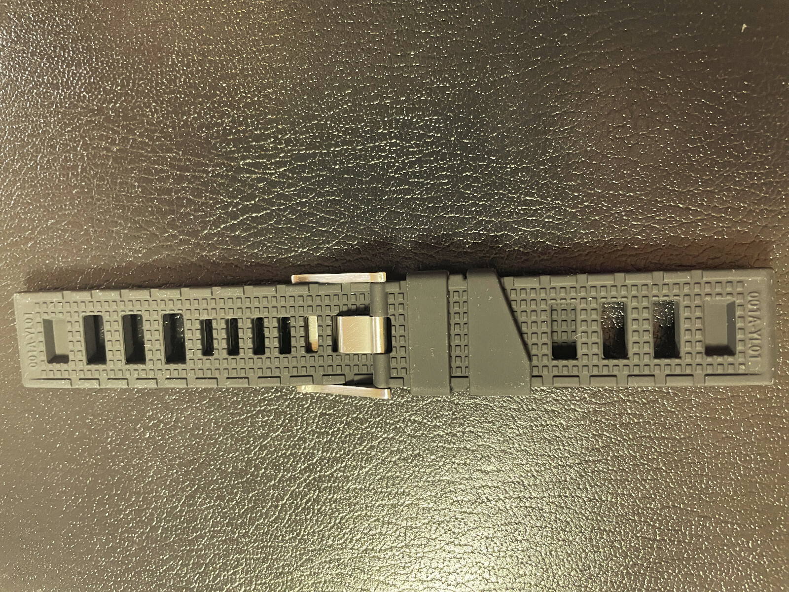 DIVER WATCH STRAP BAND 22MM SILICONE RUBBER BLACK CUSTOM FIT VOSTOK AMPHIBIAN