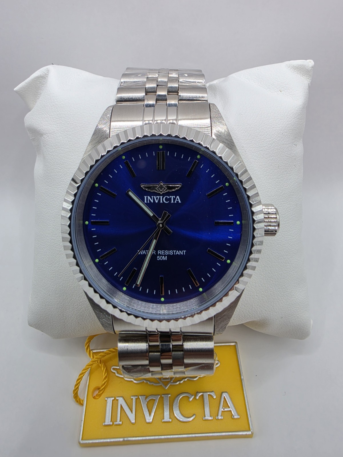 Invicta Specialty 29375 Men’s Blue Dial Quartz Watch 43mm New