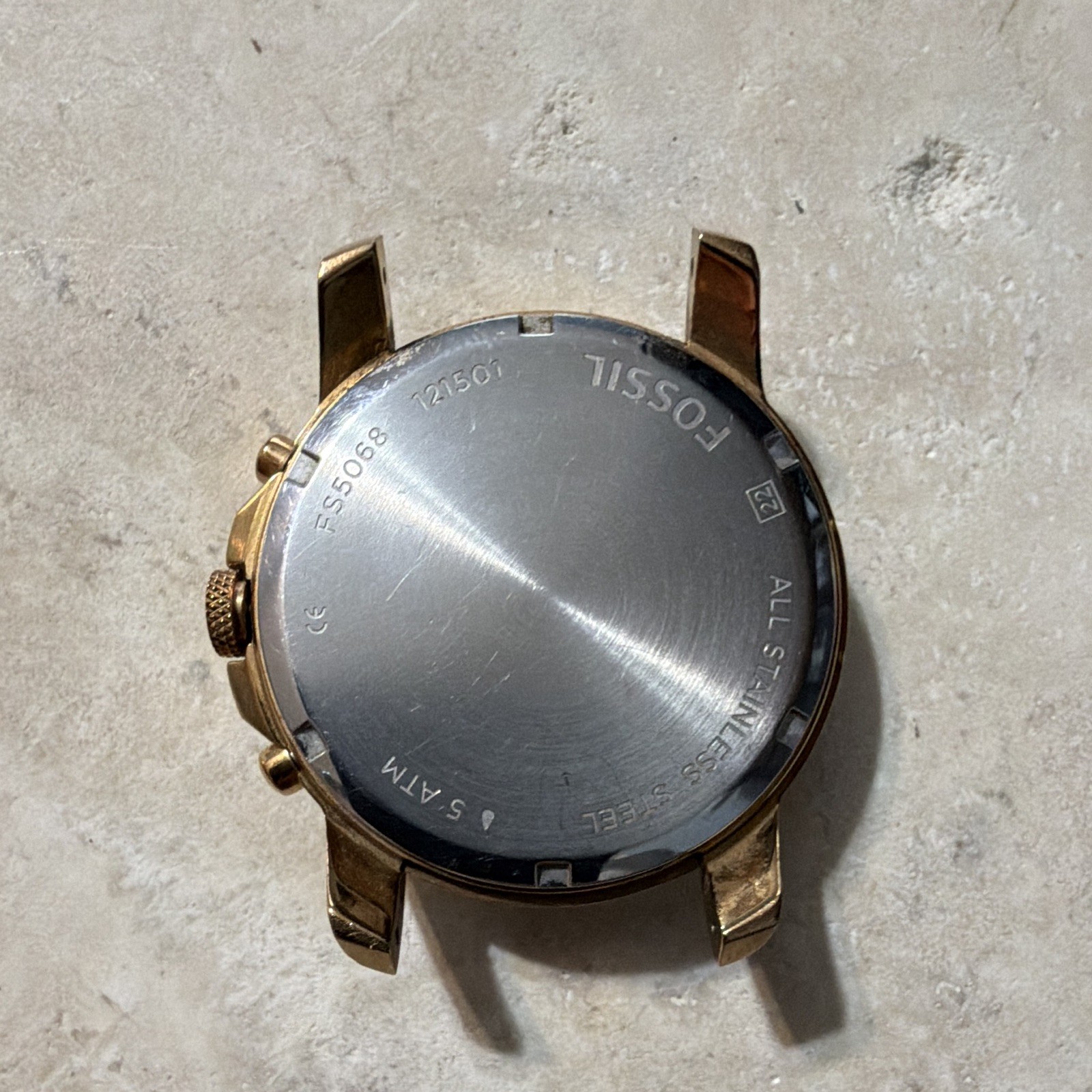 Fossil Grant 44mm Chronograph Navy (No Watch Band)