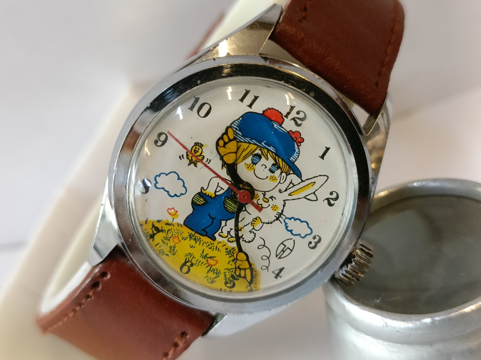 HEGDE-GOLAY WINDING MULTICOLOUR DIAL INDIA MEN’S WORKING CONDITION