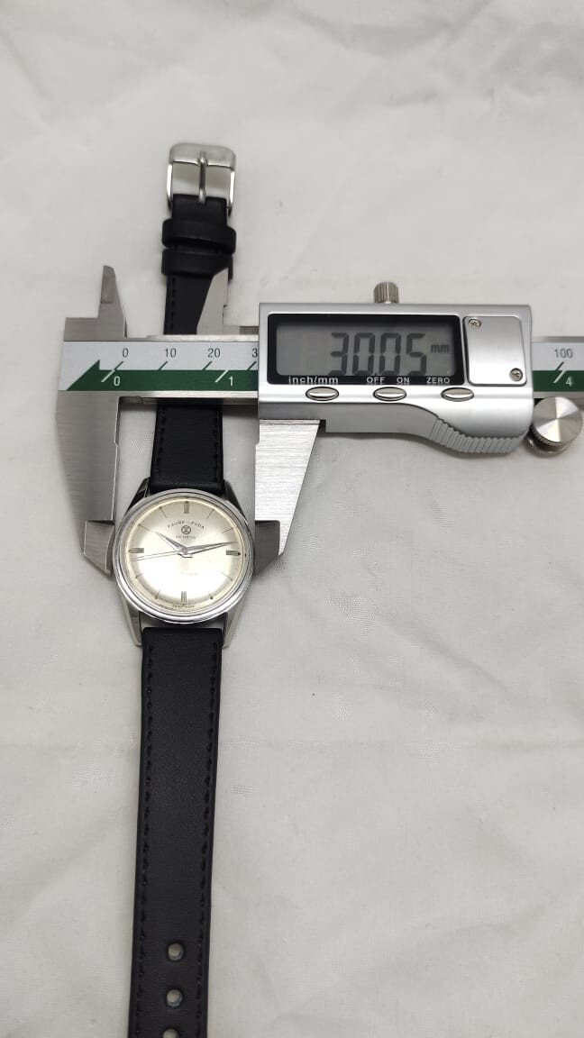 RARE Favre Leuba Geneva Seaking Hand-winding Men’s watch Original Dial Swiss