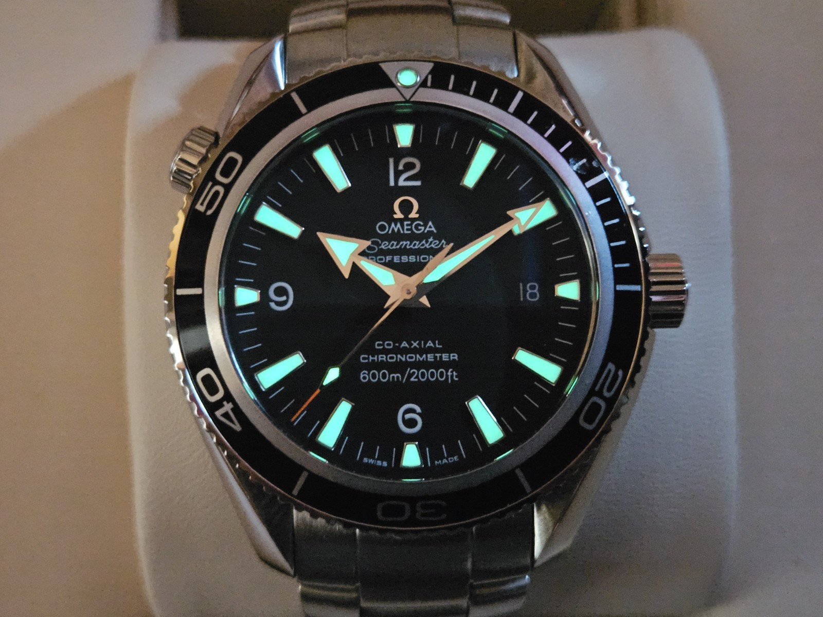OMEGA Seamaster Planet Ocean Black 42mm 2201.50.00 (2007)