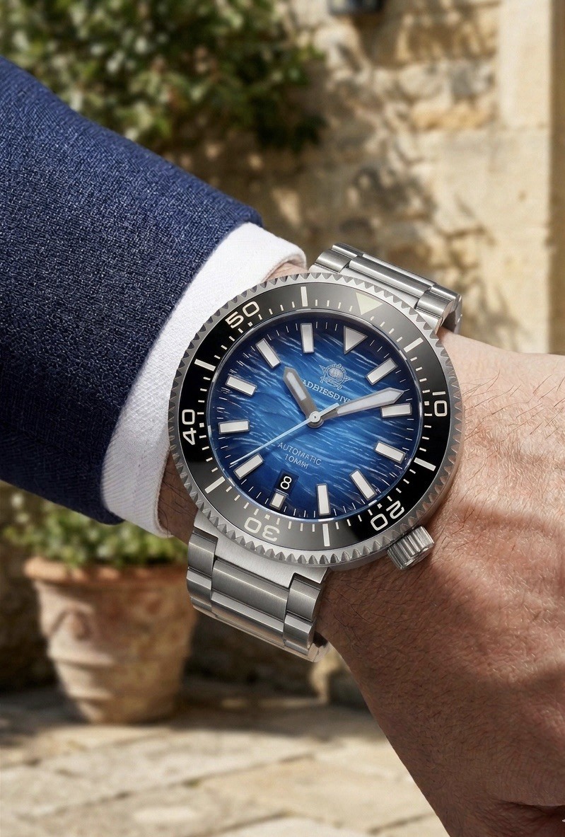 Addiesdive 1000M Professional Diver – 46mm Automatic (NH35), Sapphire Crystal