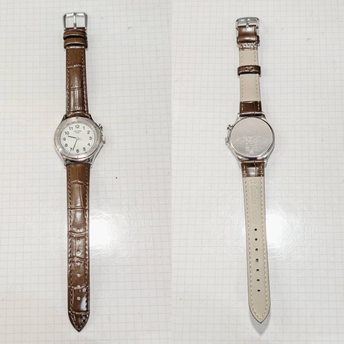 Seiko ALBA SUCCESS Men’s Battery and Strap Replaced Working Item X 82