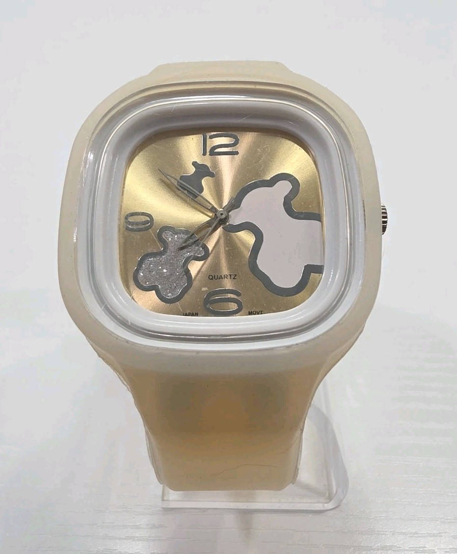 Flex Autism Awareness Watch White Silicone Band New Battery