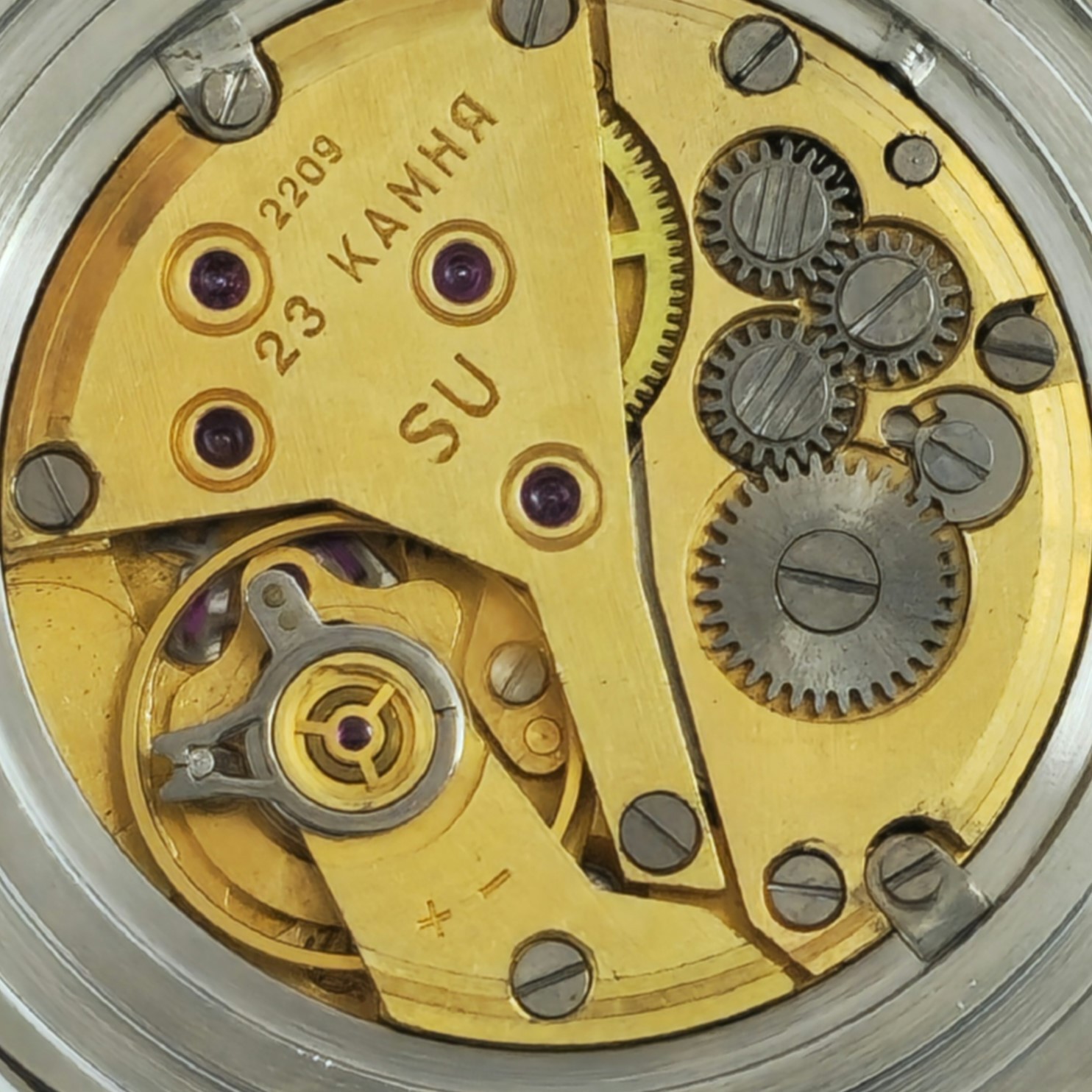 Watch USSR Poljot De LUXE Ultra SLIM 23 Jewels Soviet Vintage Wristwatch 2209