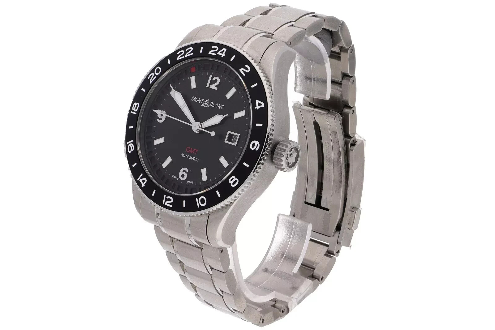 Montblanc 1858 Black GMT Automatic Watch