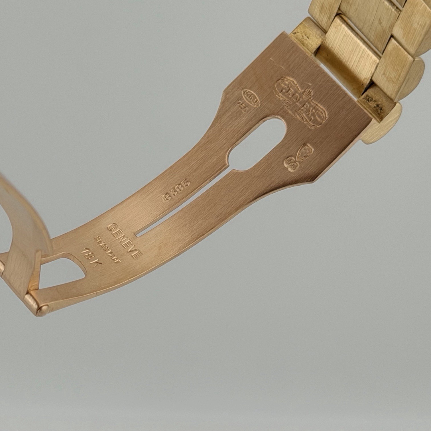 Rolex Day Date President 18038 36mm Champagne Arabic Dial 18k Yellow Gold