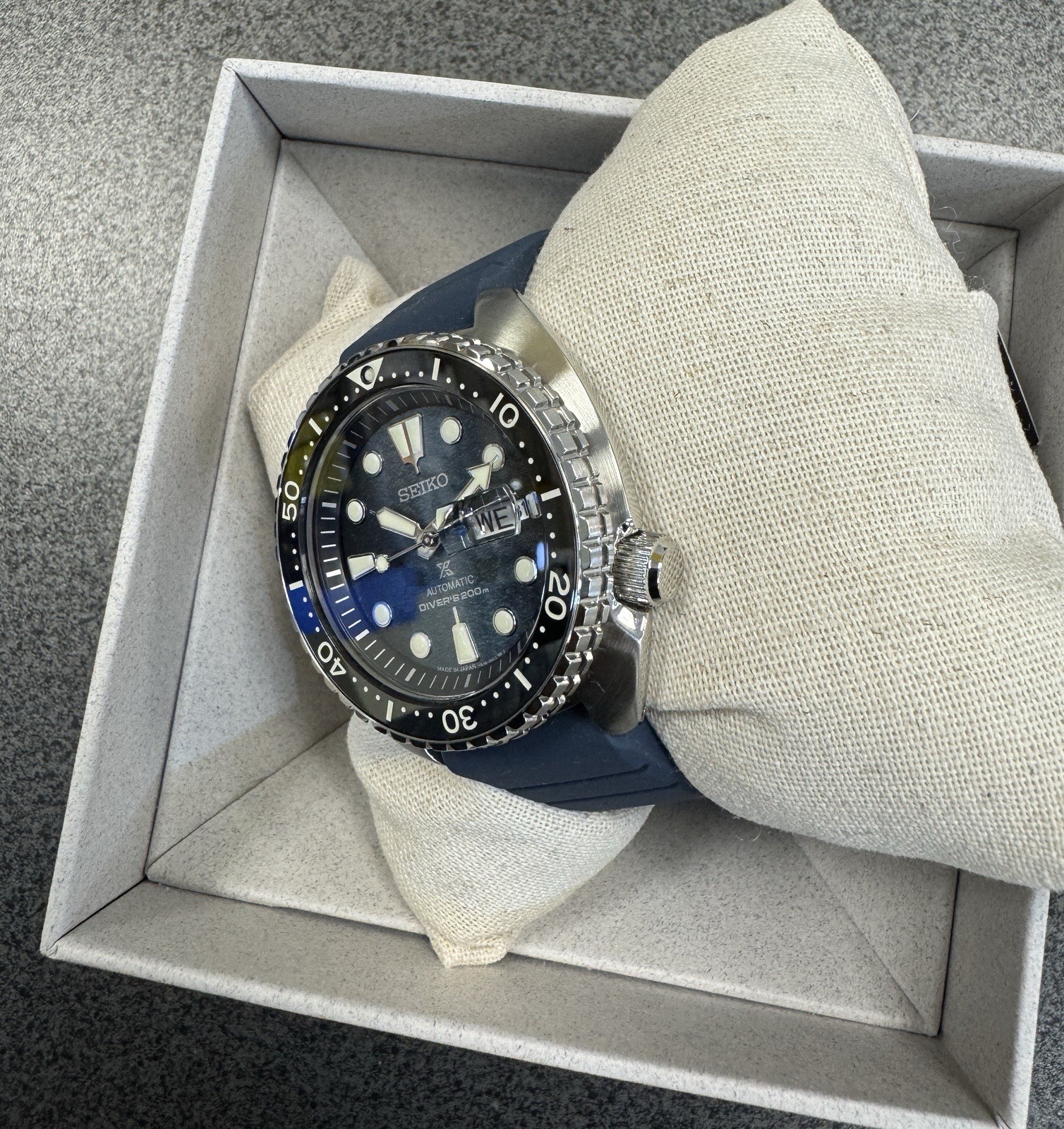 Seiko Automatic Prospex King Turtle Men’s Divers Watch SRPF77 New Made In Japan