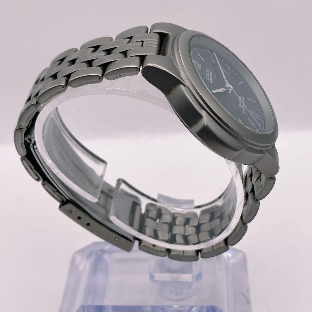 CITIZEN Eco-Drive E110 Titanium, working condition, date display, W6A2