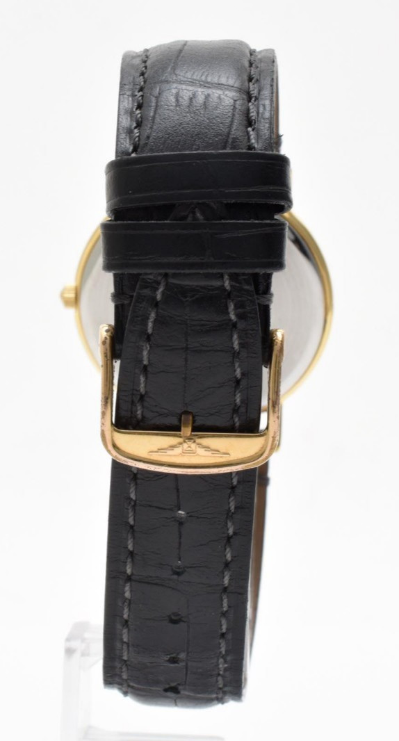 LONGINES Grande Classic L4.720.2 Gold Dial Date Day Qz Men’s Watch JAPAN [Exe+5]