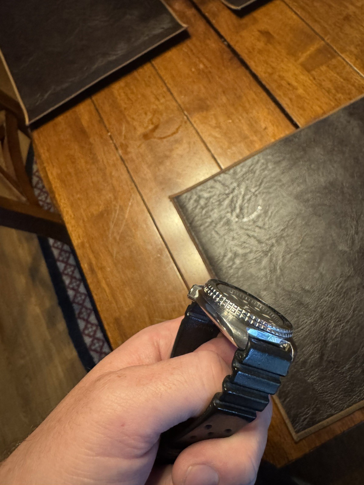 Vintage Seiko 6309-7049 Turtle Automatic Diver Watch Working READ DESCRIPTION