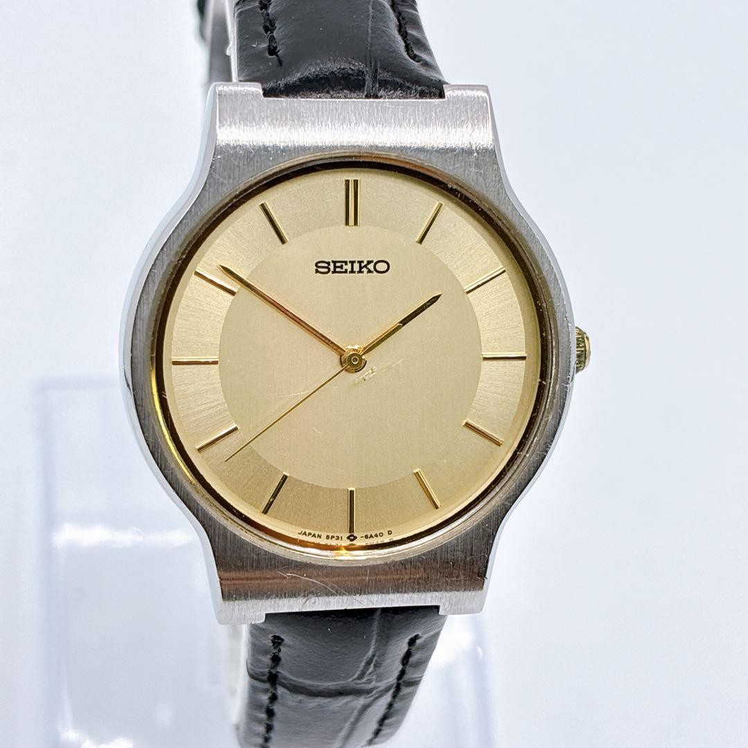Made in 1988 SEIKO 5P31 6A2A Slim Vintage Seiko