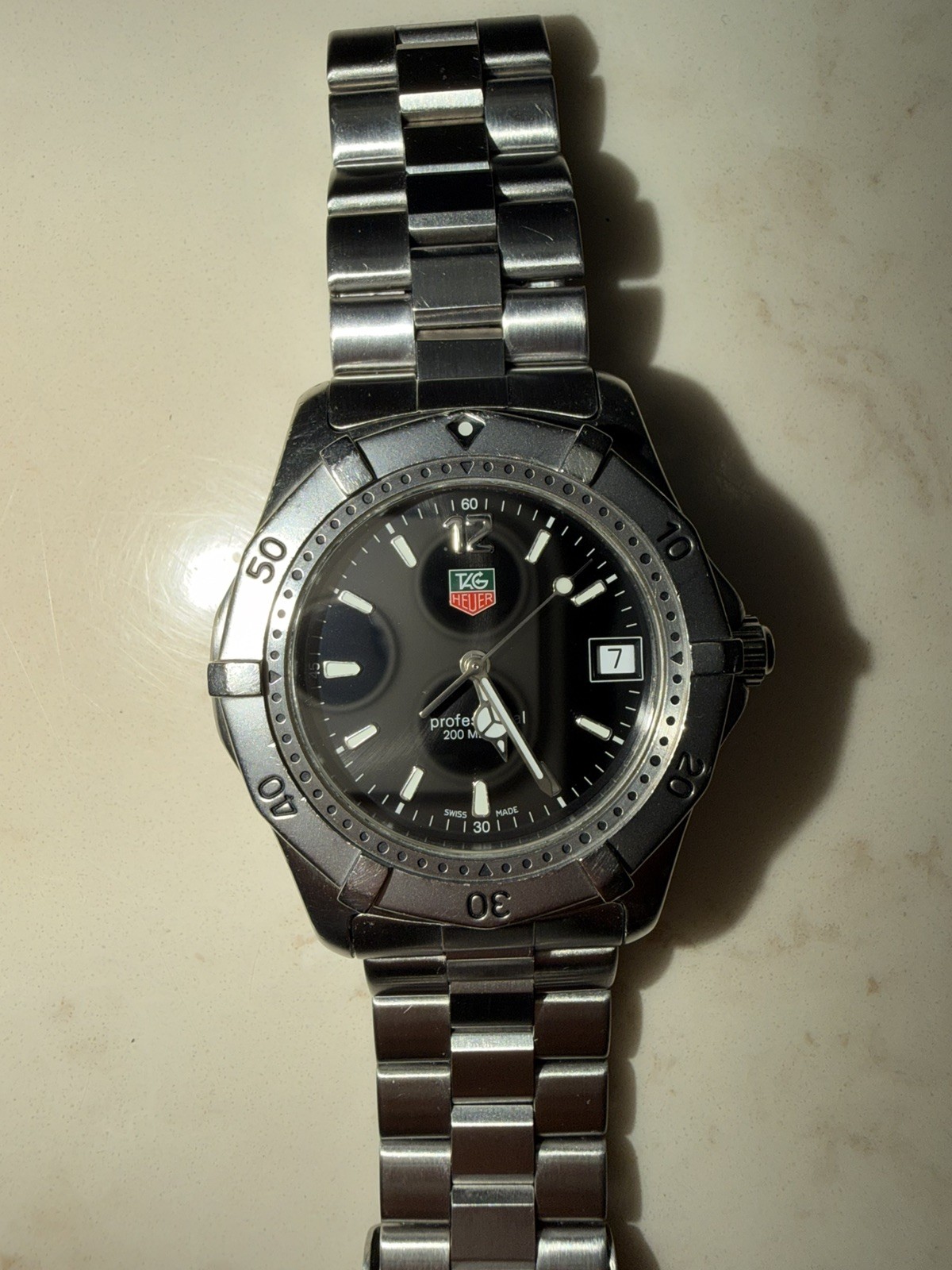 The TAG Heuer Series 2000 WK1110-0 Black Dial Quartz Watch