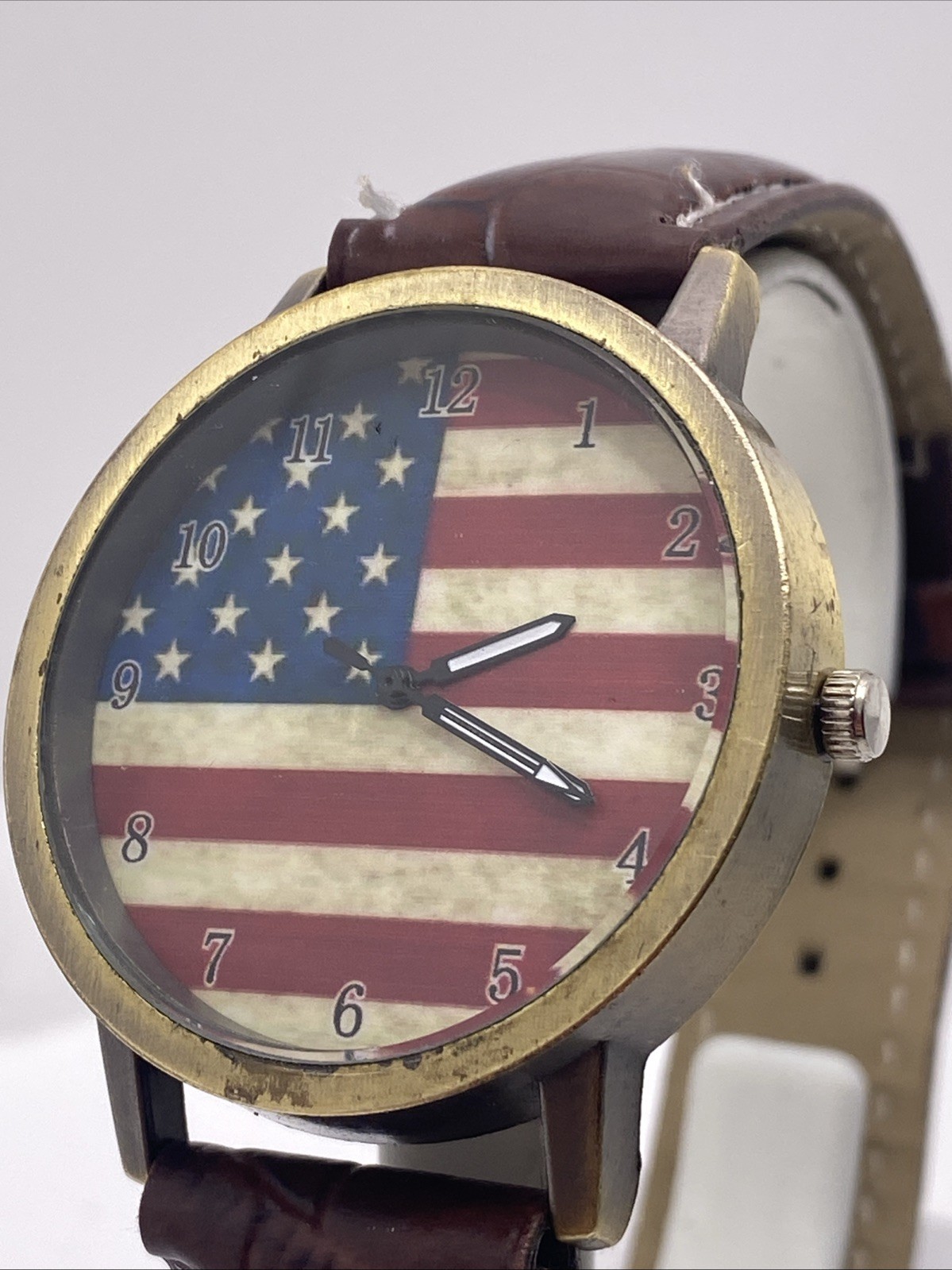 United States Flag Mens July 4th Watch Works New Battery