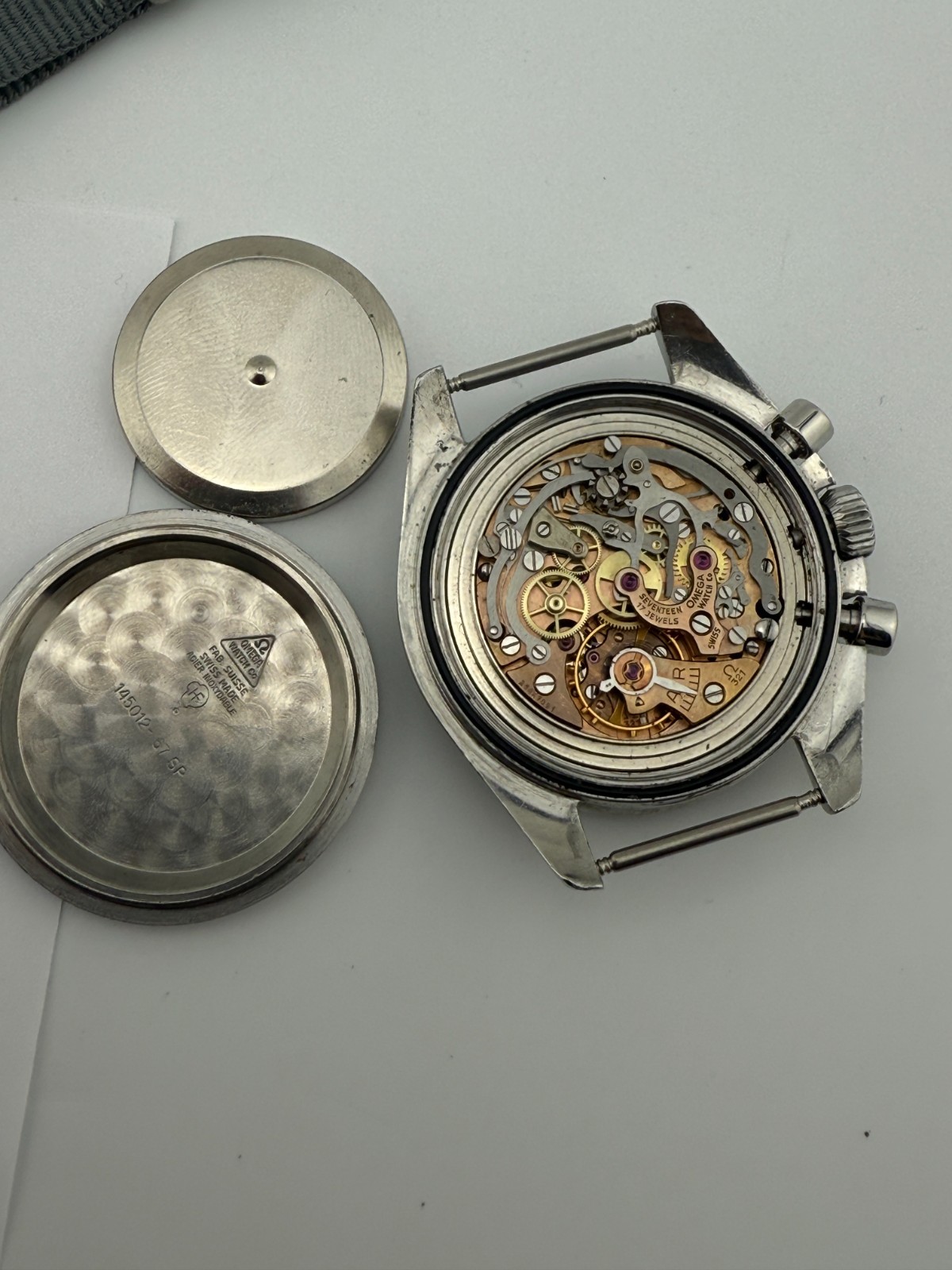 OMEGA SPEEDMASTER Ref 145.012 Manual wind 321 movement from 1967 series 25 Mill