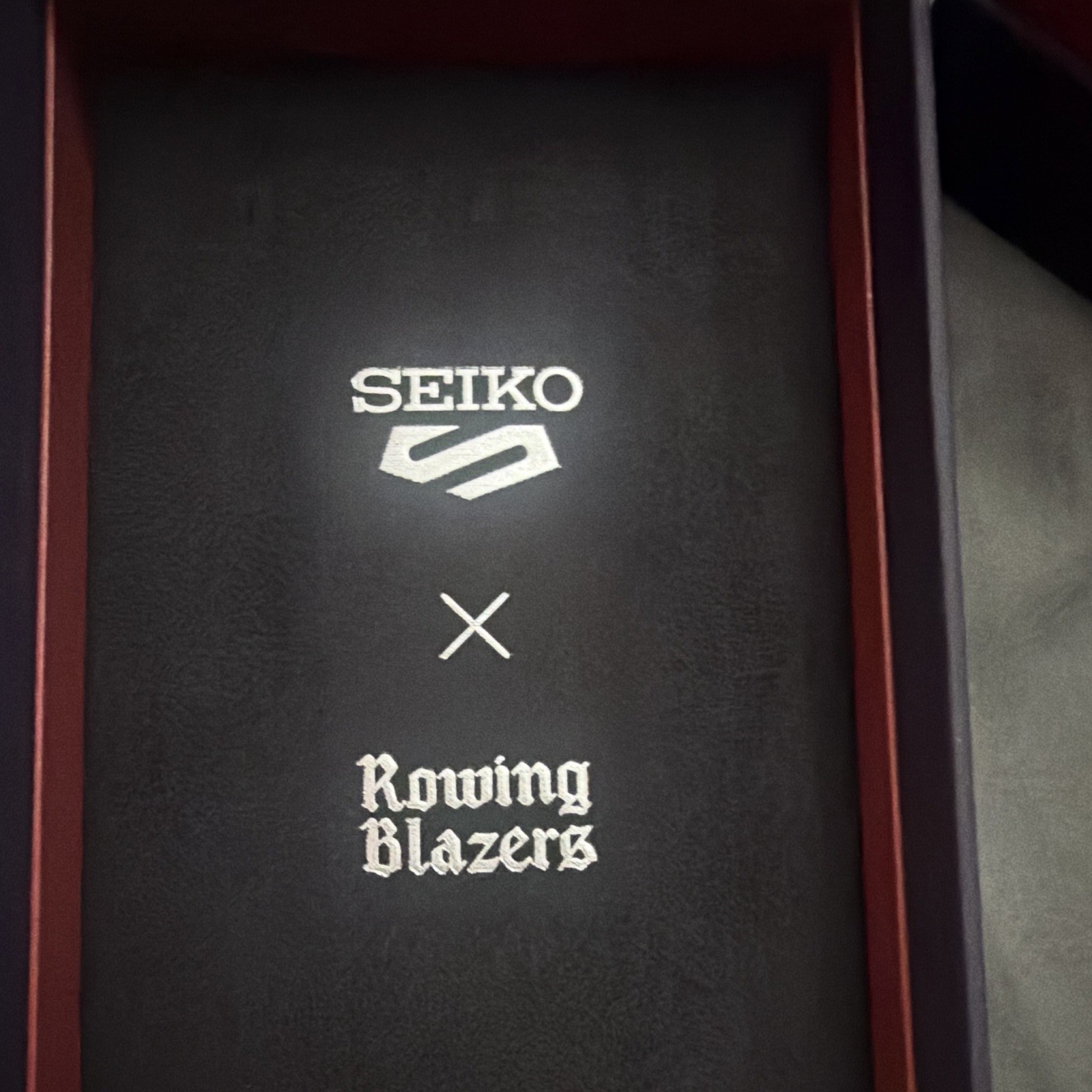 Seiko 5 Sports x Rowing Blazers Blue Dial Auto Day/Date Watch w/ Box