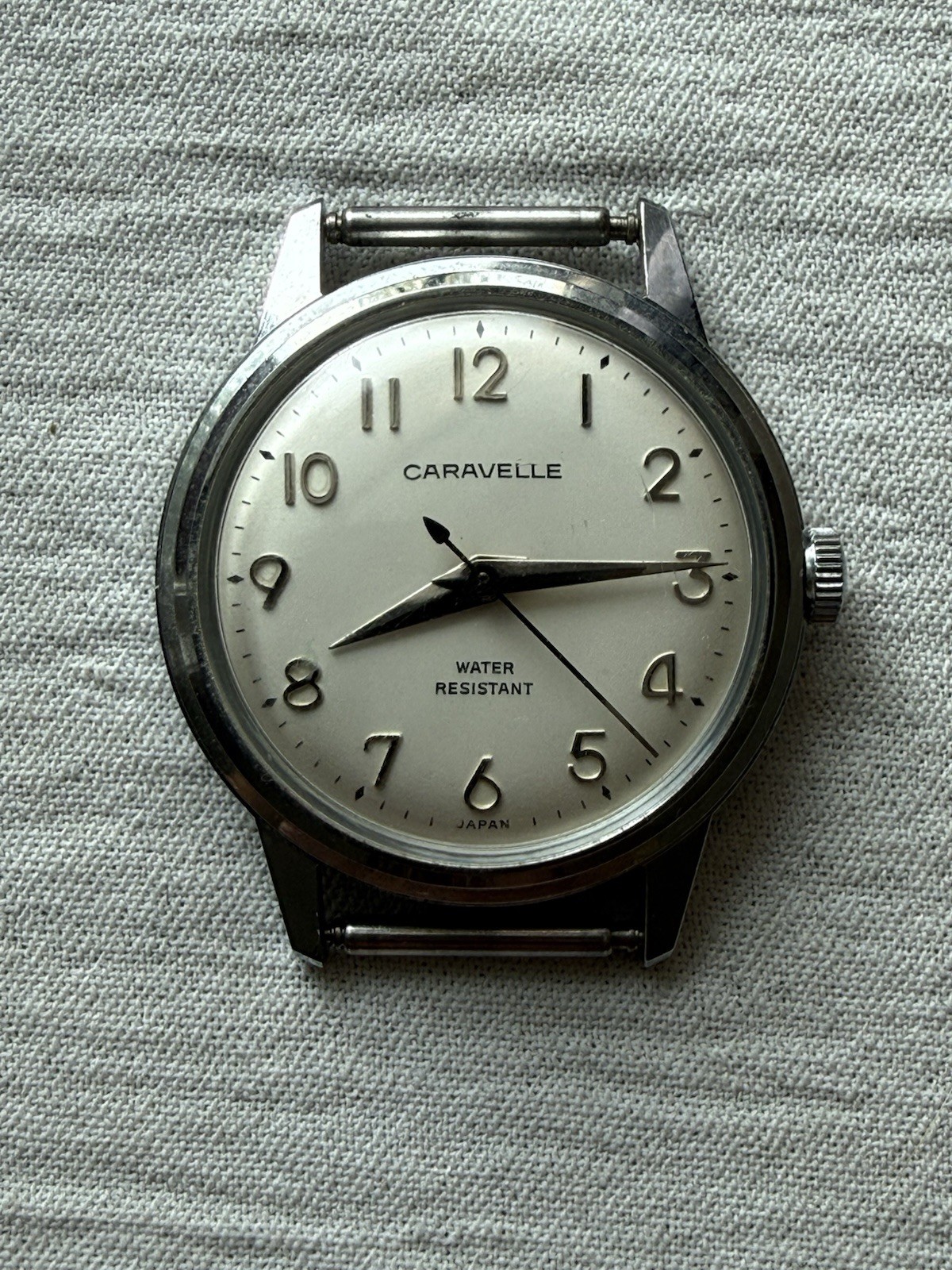 Vintage 1970 Caravelle By Bulova 31.5mm Mechanical Watch For Parts/Repair