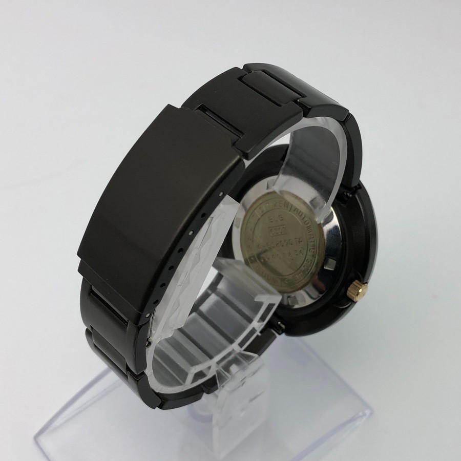 Rare NOS Vintage 1974 Citizen CUSTOM V2 New Old Stock Black Case Automatic #2406