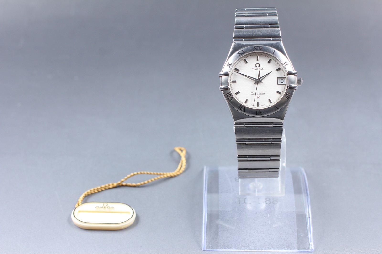 OMEGA Constellation 1512.30 [N Mint] 34mm White Dial Roman Men’s Qz Watch U915