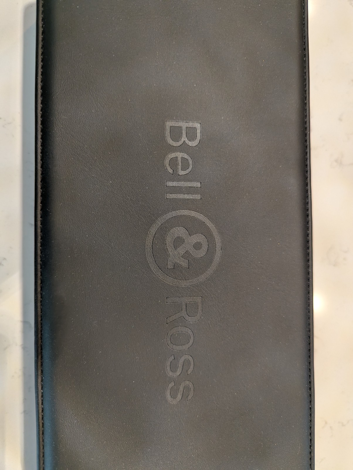 Bell & Ross BR 03-92 42mm Dark Blue Leather band. Excellent condition
