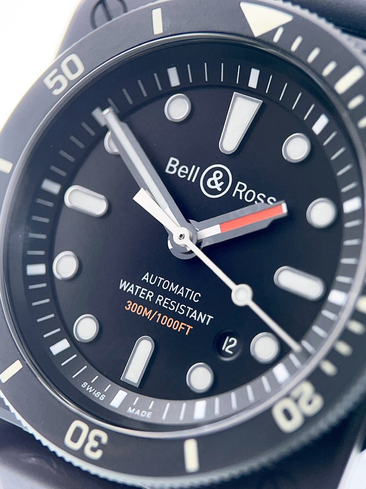 Bell & Ross Ceramic Black Dial 42mm Automatic Men’s Watch BR03-92 – Box/Papers