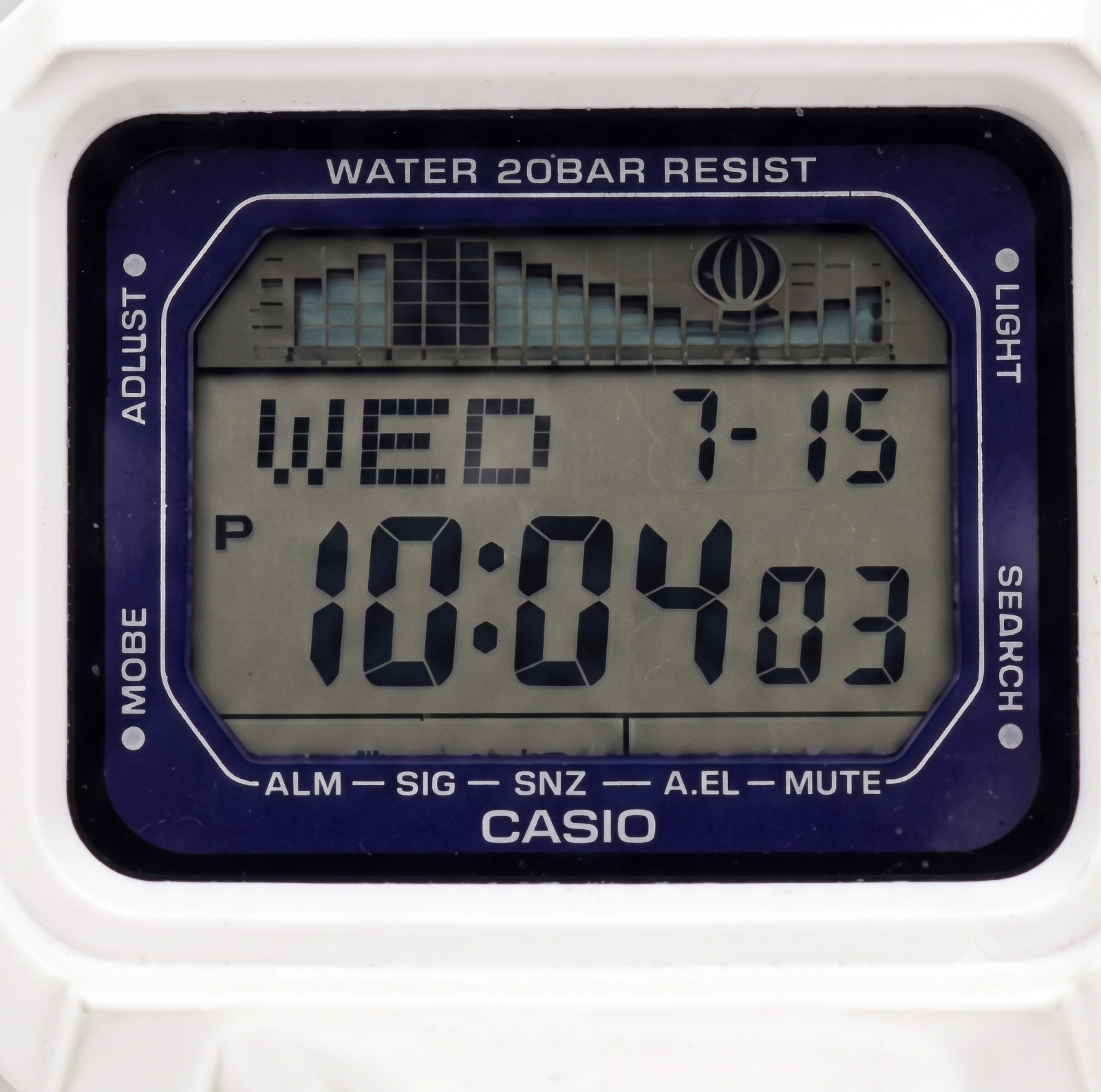 Casio G-Shock GLX-5500-7 G-LIDE White Digital Men’s Watch Working 20BAR