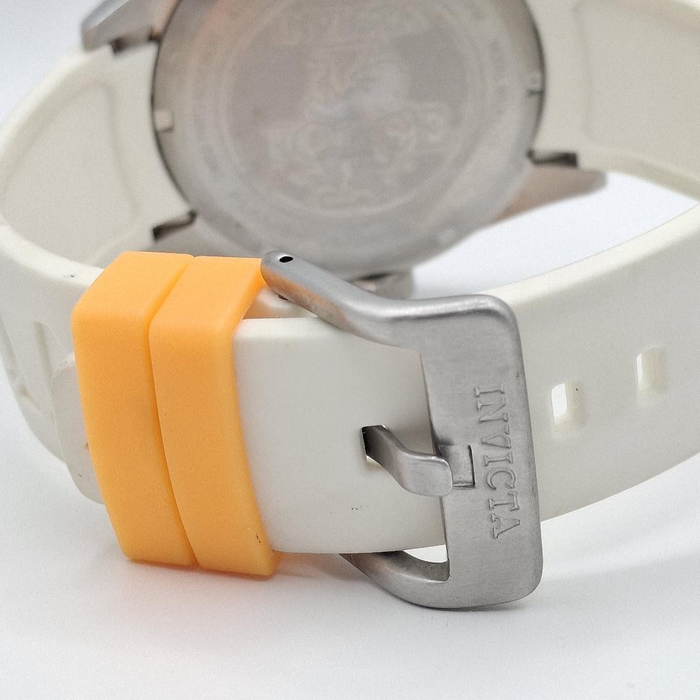 Invicta 11758 I Force White Gray & Orange Men’s 42mm Swiss Quartz Day Date Watch