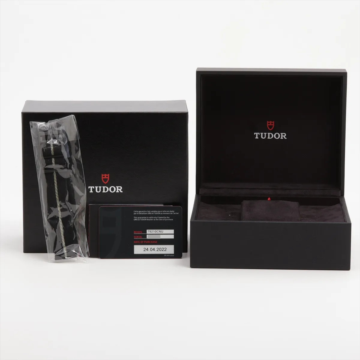Tudor Black bay Ceramic 79210CNU CE CE x leather x rubber AT black dial