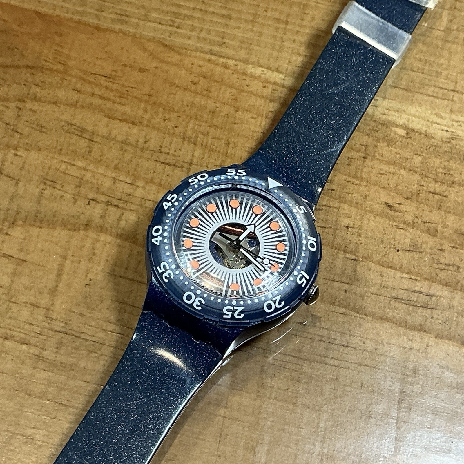 SILVER TRACE – SDN107 – SCUBA DIVER – 38mm