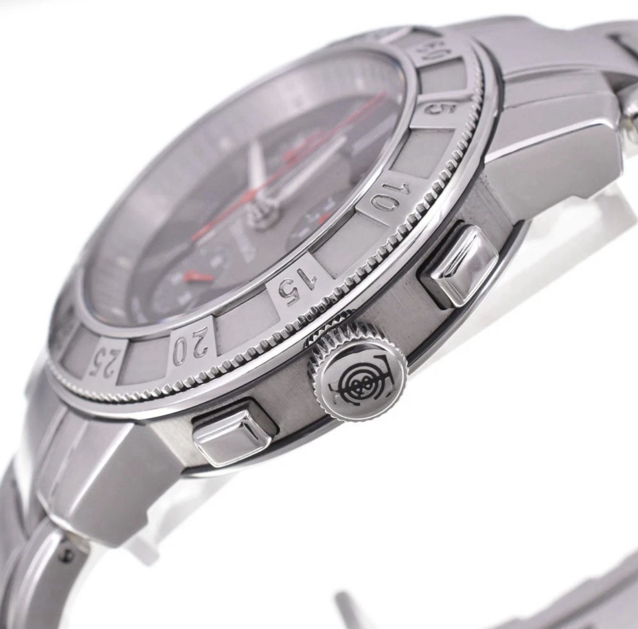 TIFFANY & Co. Mark T-57 17840894 Quartz Chronograph Men’s W/ Boxes Excellent!