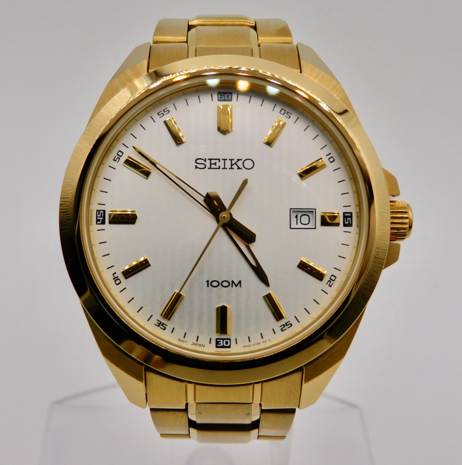SEIKO SUR279P1 Quartz Mens Watch Stainless Steel