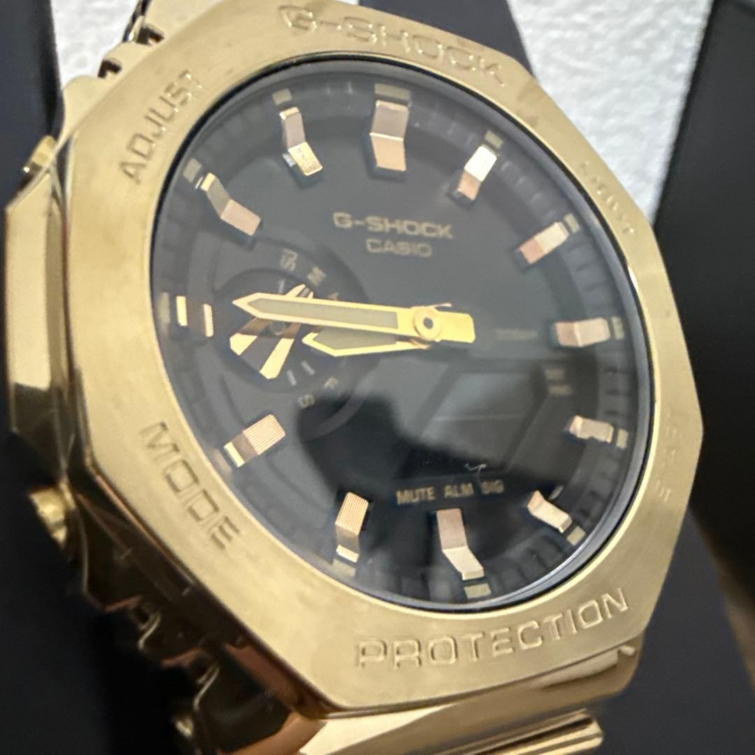 Excellent Condition CASIO G SHOCK Wristwatch GM 2100YMG 9AJF