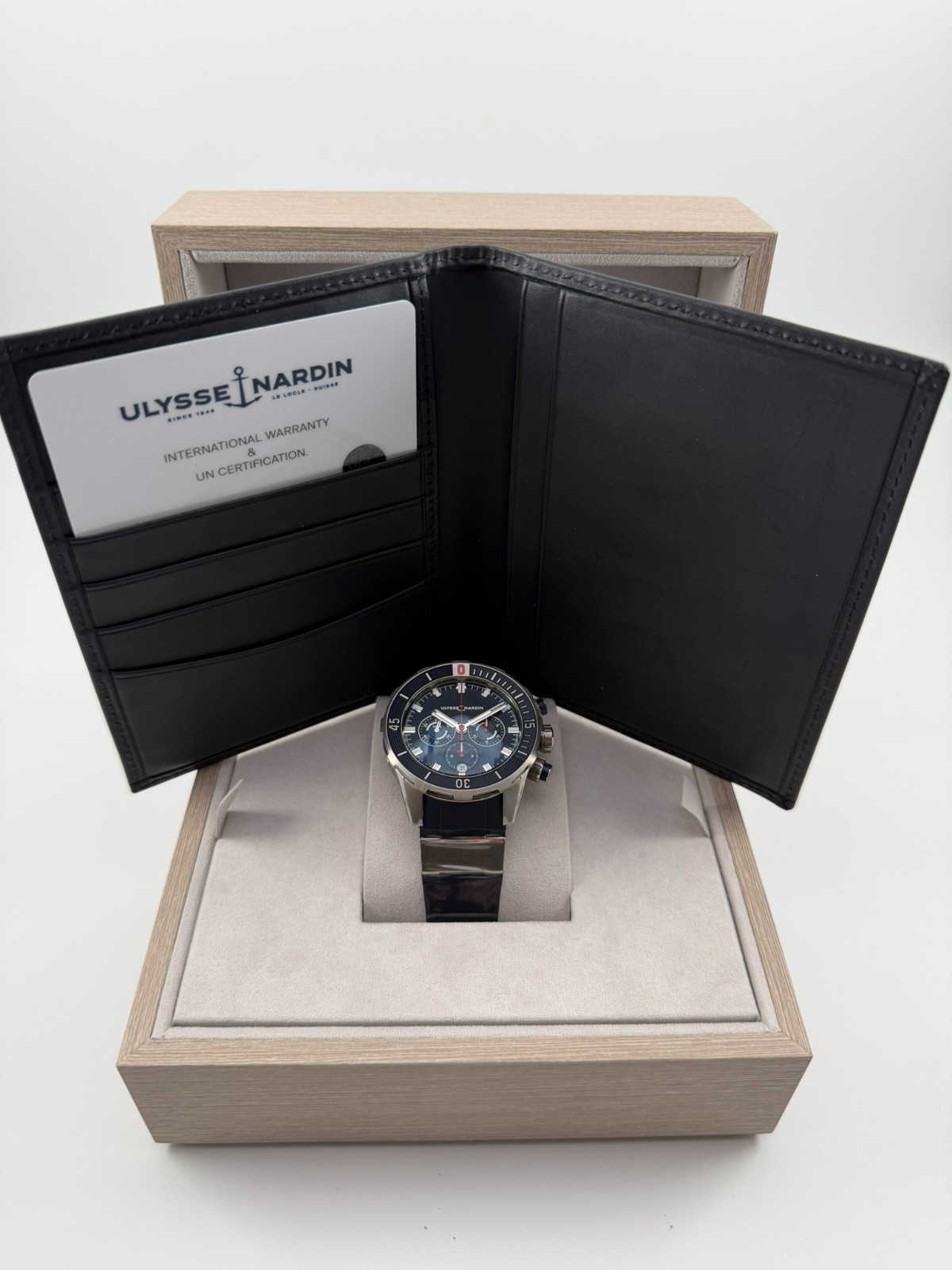 Ulysse Nardin Diver Chronograph Blue Men’s Watch – 1503-170/93
