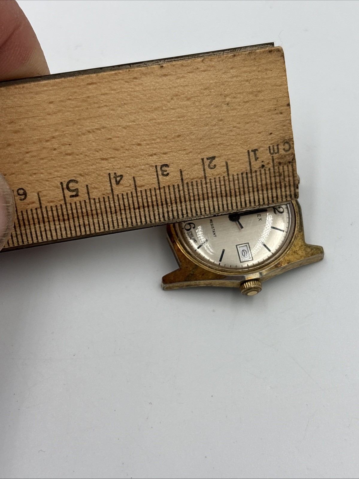 Vintage Timex Sprite 23429-02579 England Dial Not Working For Parts Or Repair