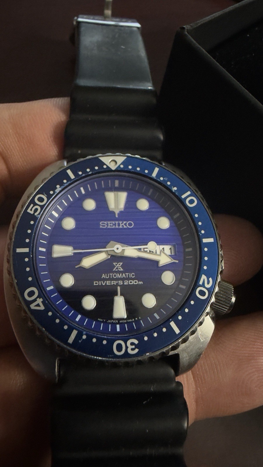 Seiko Prospex SRPC91 Save the Ocean Turtle Automatic Diver Watch 200m Box Manual