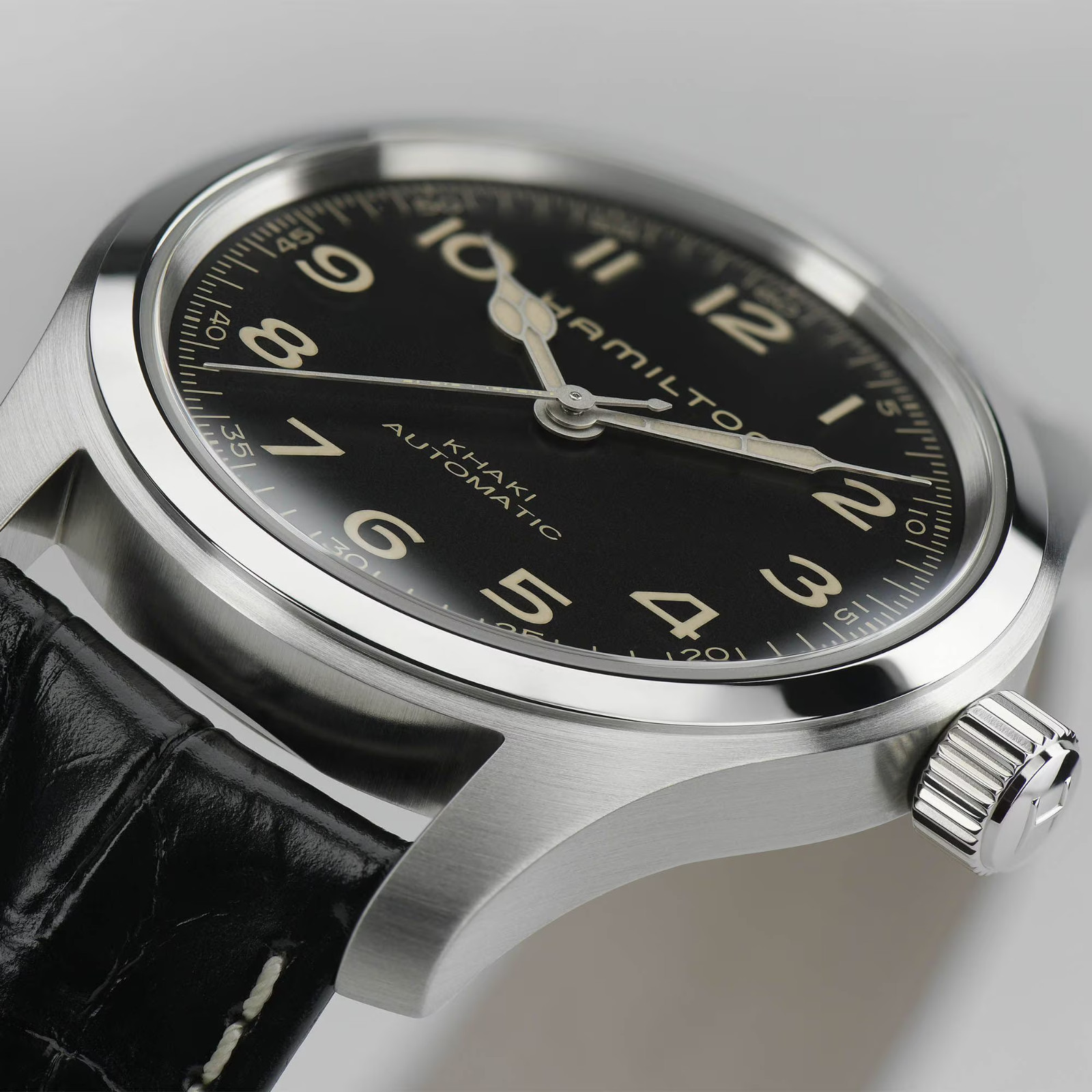 Hamilton Khaki Field Murph Automatic Black Men’s Watch H70605731