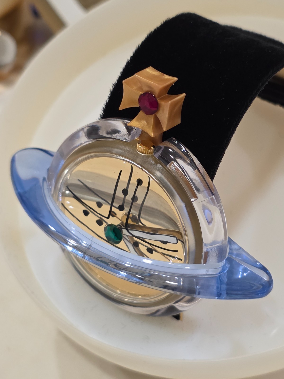 Vivienne Westwood The Orb Swatch Watch, PWZ104, Limited Edition, Unworn.