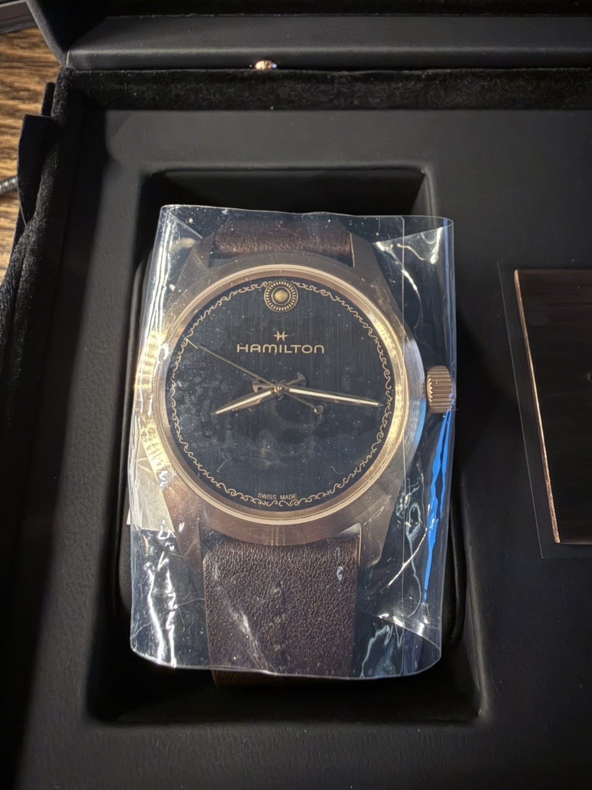 Hamilton x The Odyssey Limited Edition Auto 41mm Bonze Case Brown Leather