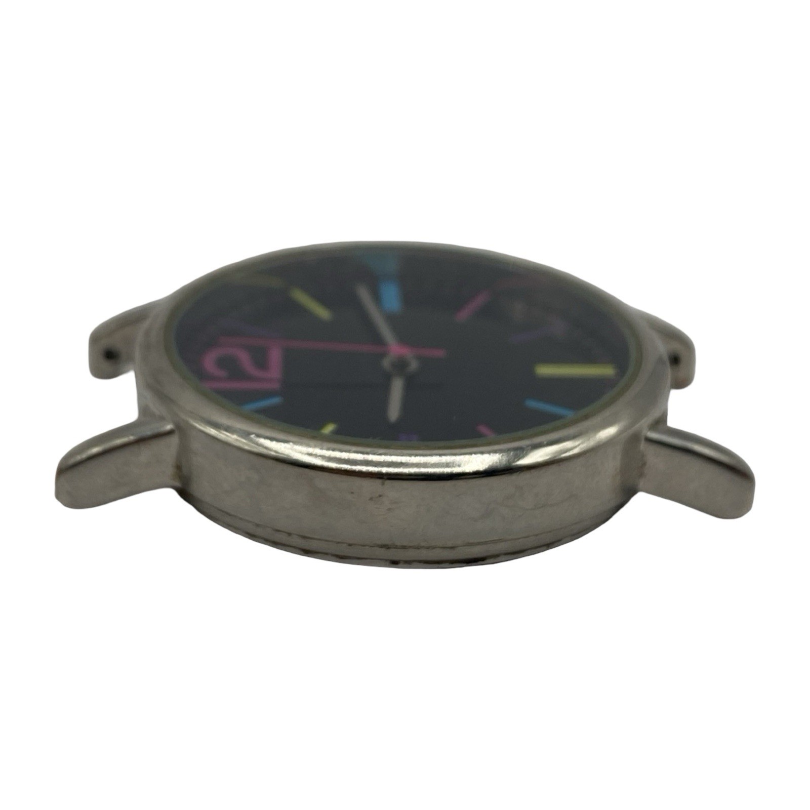 Time & True Watch Ladies Multicolor Black Dial Need Batteries