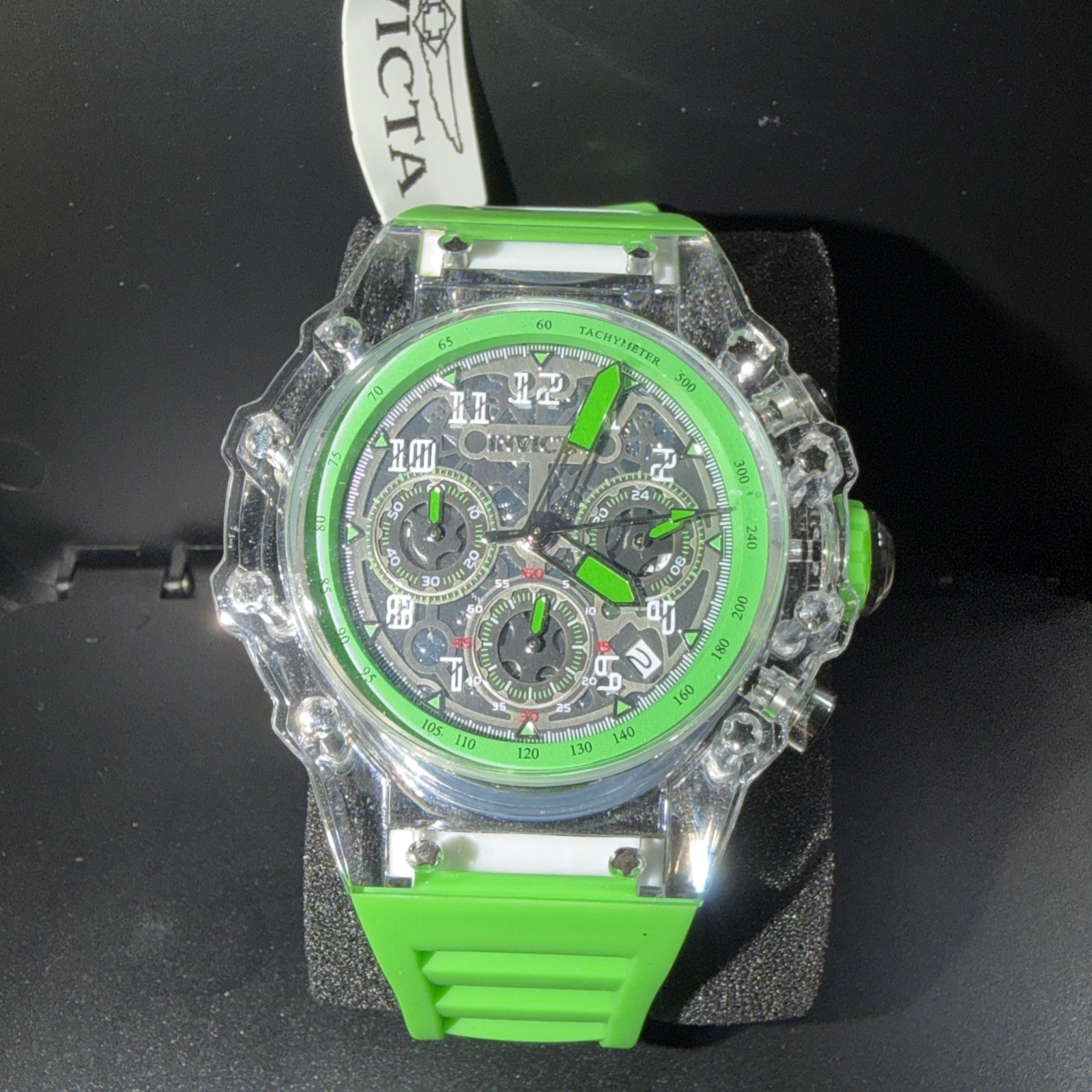 INVICTA Racing Vaulthan Men’s Watch-44mm, Green 69687