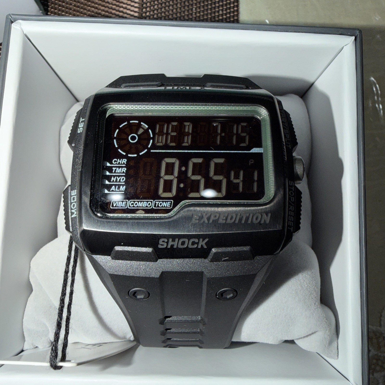 Timex Men’s Digital Expedition Grid Shock Watch 50mm TW4B24900