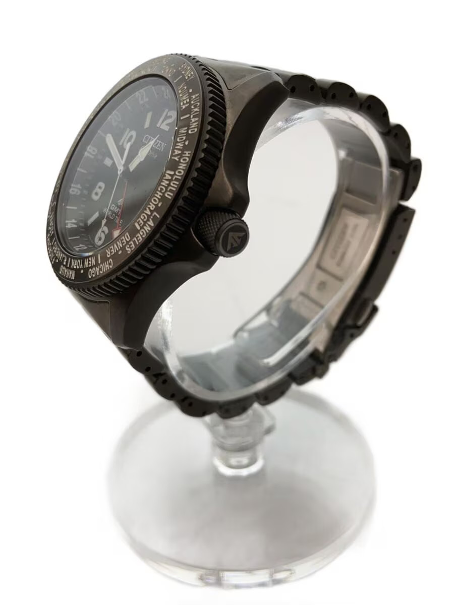 CITIZEN Quartz Watch Analog Stainless BLK SLV B877 R011626