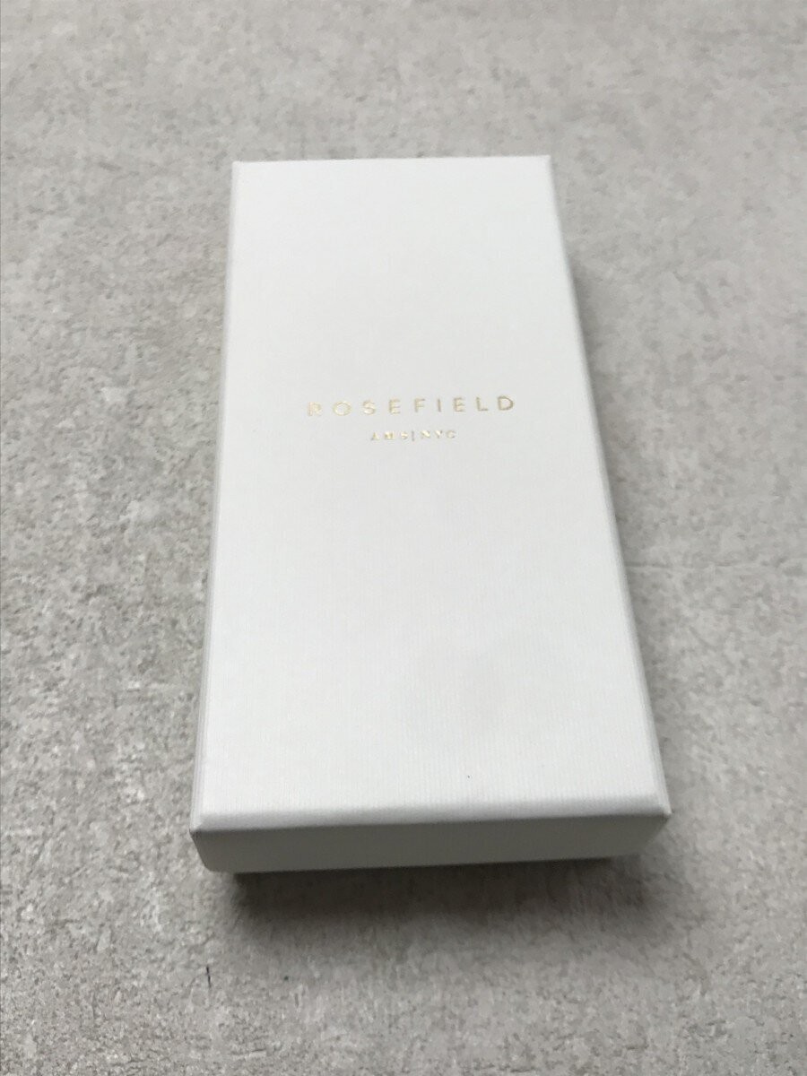 ROSEFIELD The Premium Gloss Quartz Analog Silver Minimalist Watch Near Mint