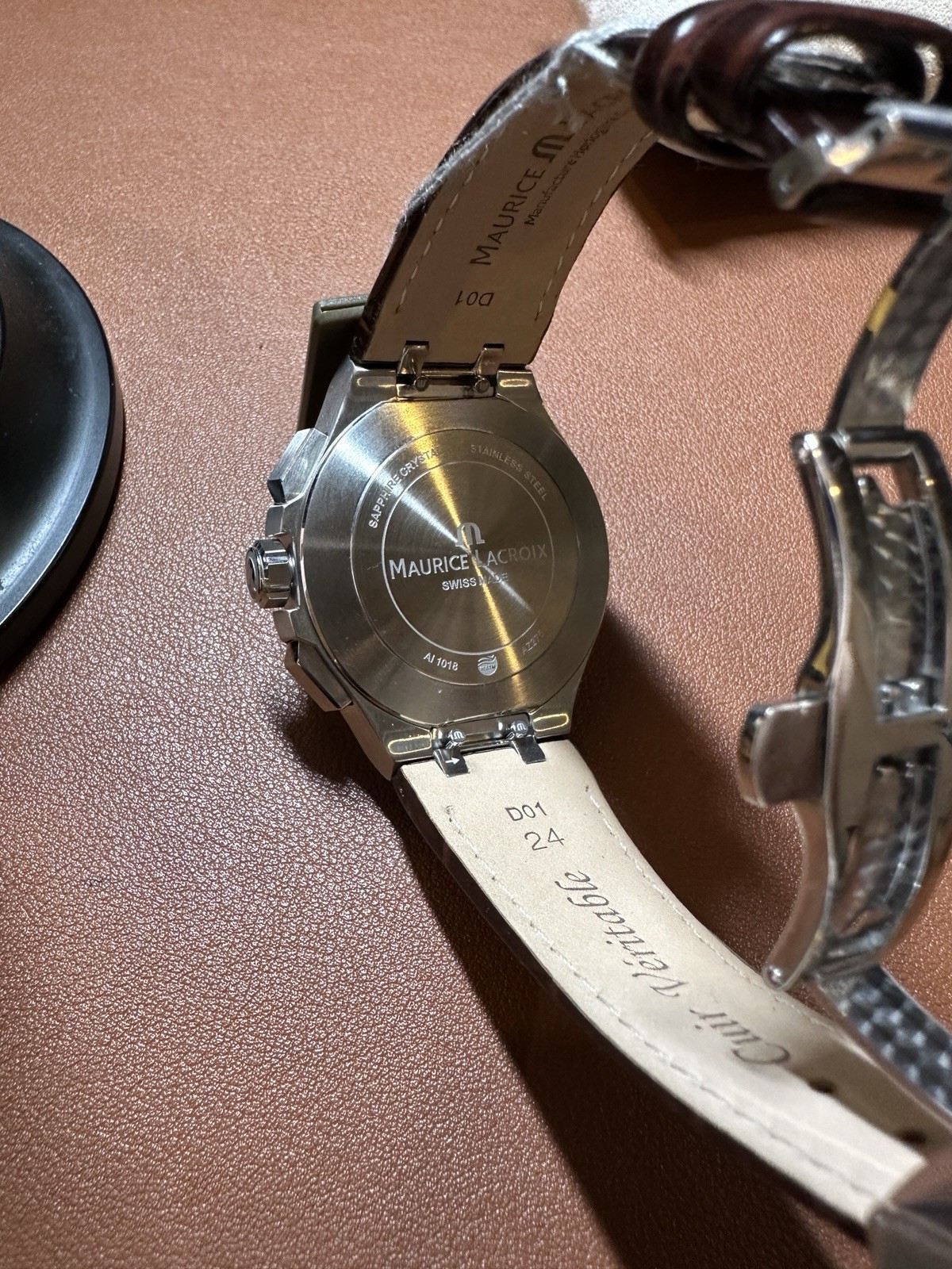 Maurice Lacroix Aikon Chronograph Steel Yellow Gold Watch
